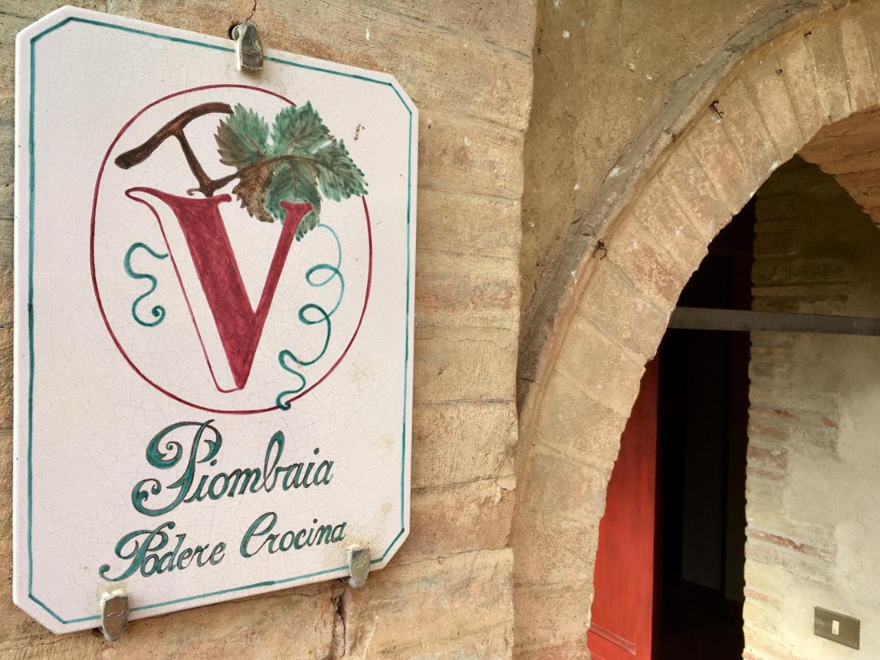 Piombaia Villa Montalcino Exteriör bild
